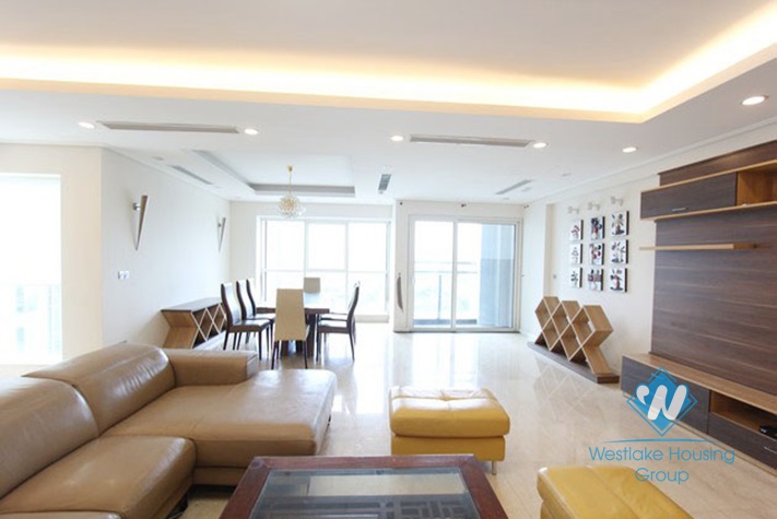 Large size wonderful apartment for rent in Ciputra Compound, Tay Ho, Hanoi